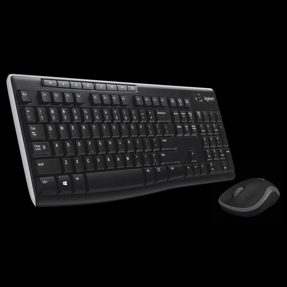 Logitech MK270 Wireless Keyboard and Mouse Combo Reliable Performance